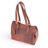 Leather Handbag Fennel