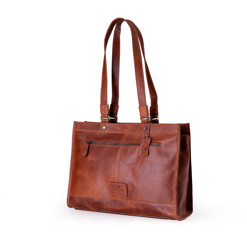 Leather Handbag Shelby