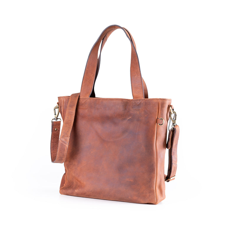 Parsley Tote Bag Vintage Leather Sydney