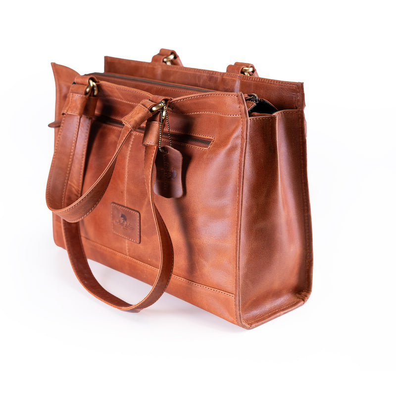 Leather Handbag Shelby