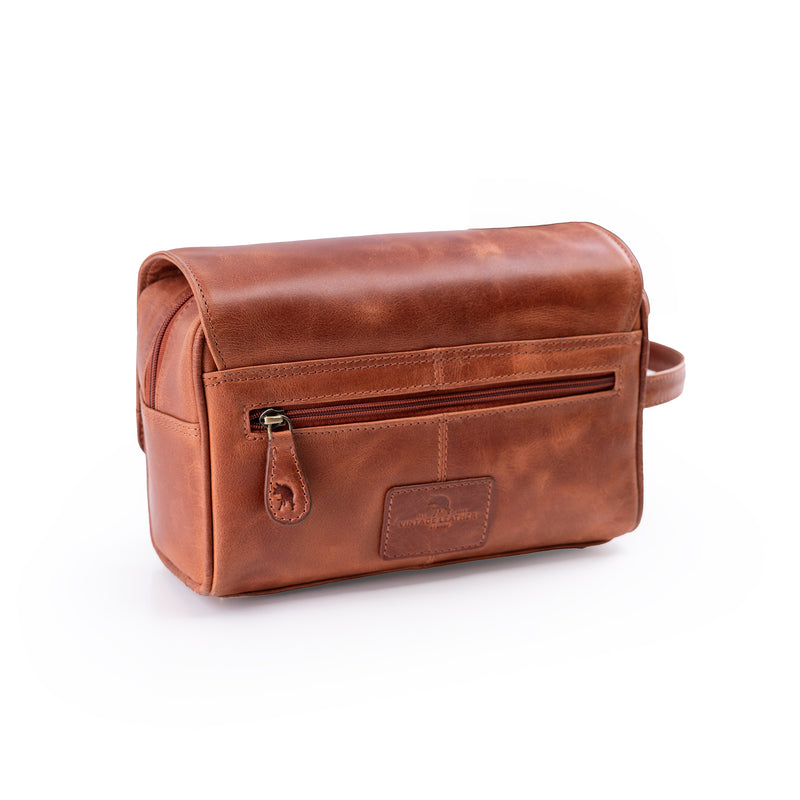 Leather Toiletries Bag