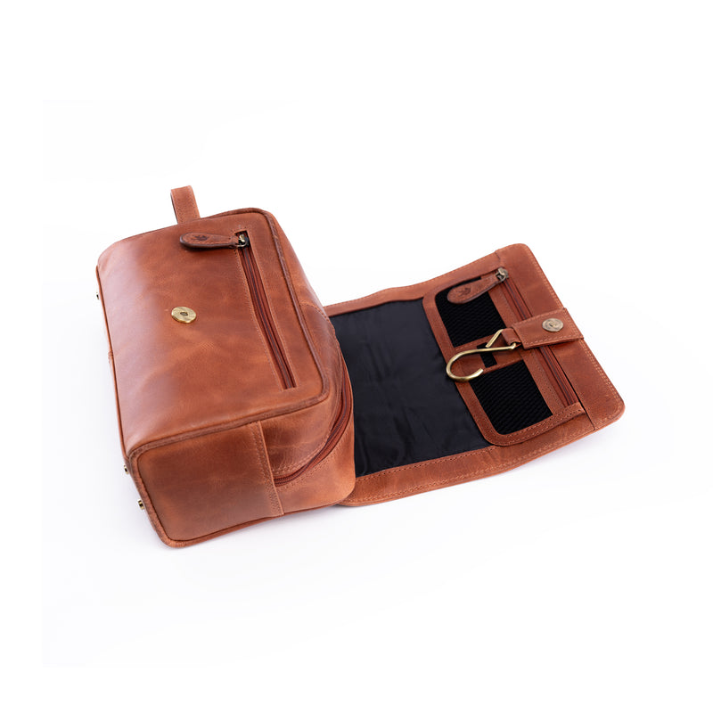 Leather Toiletries Bag