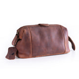 Leather Travel Toiletry Bag