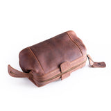 Leather Travel Toiletry Bag